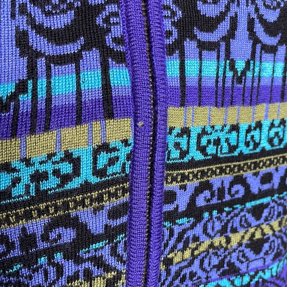 Icelandic Designs Fair Isle Sweater Sz S - Picture 5 of 10